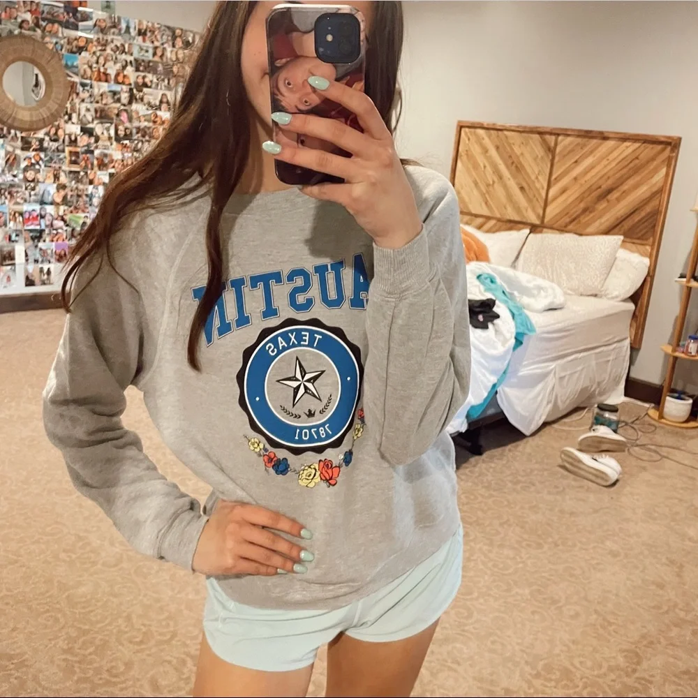 NWT Wildfox Austin Texas crewneck - Picture 4 of 4